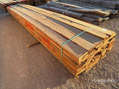 Quantity of (60) 1.5 in x 8 ft x 20 ft Trailer Decking Timmerhout
