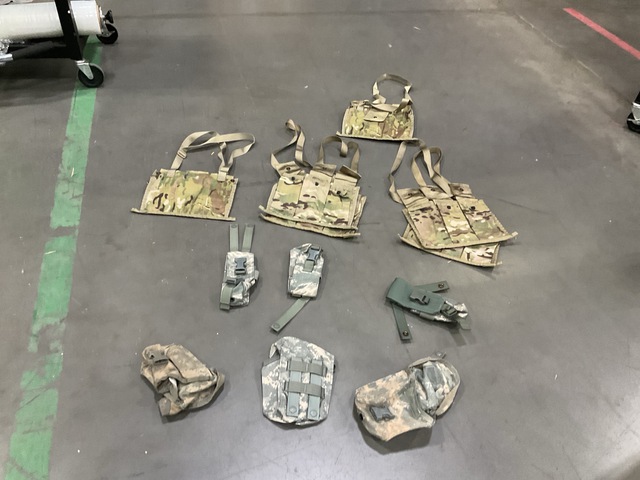(27) Ammunition Bandoleers, (26) First Aid Kits & Assorted Items