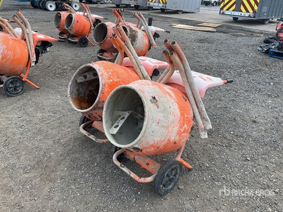 Quantity Of 2 Belle M54B Portable Concrete Mixer