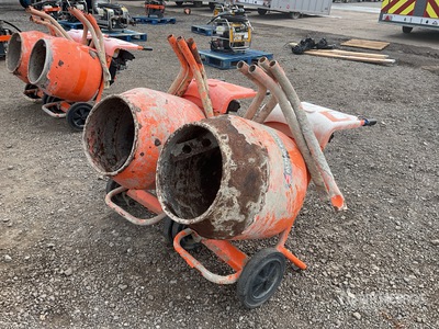 Quantity Of 2 Belle M54B Portable Concrete Mixer