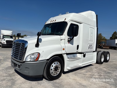 2014 Freightliner Cascadia 125 6x2 T/A Sleeper Truck Tractor (Inoperable)