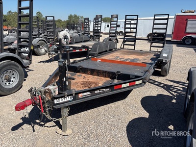 2019 MMDI 14 ft T/A Remolque Portamaquinaria