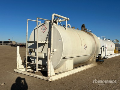 2005 Northern Steel 6000 L Skid Mounted Steel Diesel Fuel Tank