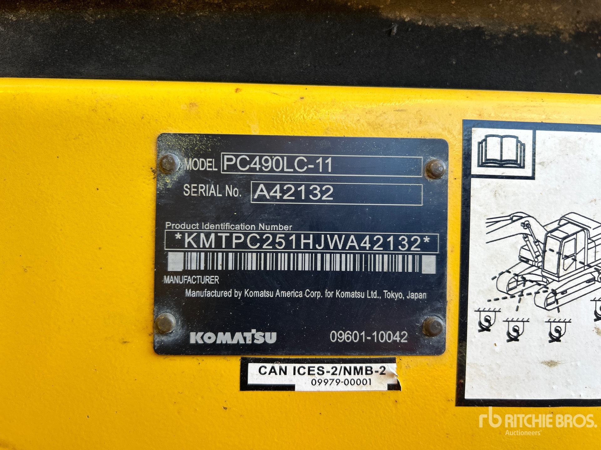 2018 Komatsu PC490LC-11 Koparka gąsienicowa