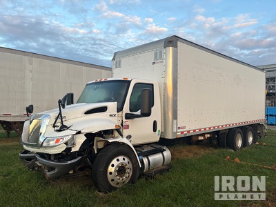 2022 International MV607 SBA 6x4 Van Truck (Inoperable)