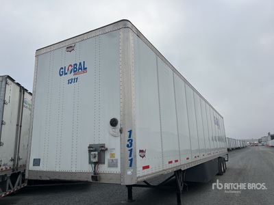 2022 Wabash 53 ft x 102 in T/A Van Trailer