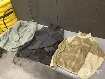 (1) Cold Weather Shirt, (58) Cold Weather Jackets & (1) Cold Weather Parka Liner