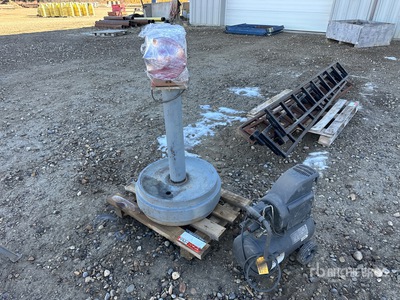 Baldor Bench Grinder And 2 Hp Compressor