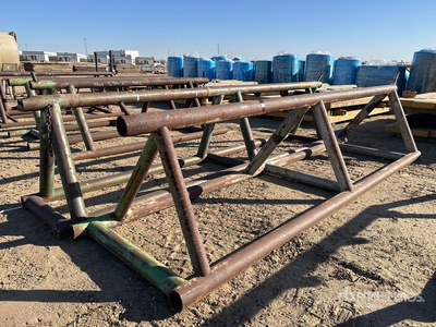 Quantity of (2) 14 ft Pipe Rack 産業関連 - その他