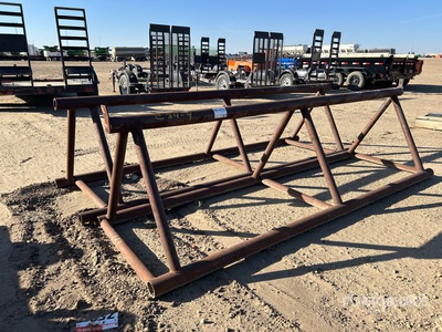 Quantity of (2) 10 ft Pipe Rack
