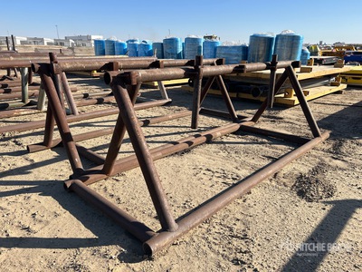 Quantity of (2) 10 ft Pipe Rack