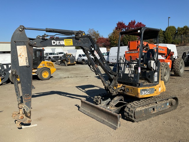 2016 John Deere 35G Mini Excavator