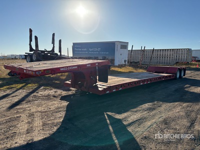 1995 Aspen RGN 30 ton T/A Double Drop Removable Gooseneck Low Loader