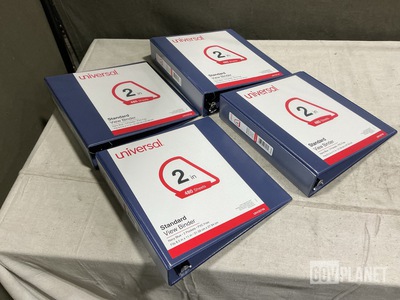 (352) Universal UNV20749 2" Standard View Binders