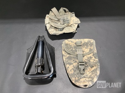 (165) Entrenching Tool Carriers, (367) Canteen Pouches & Assorted Items