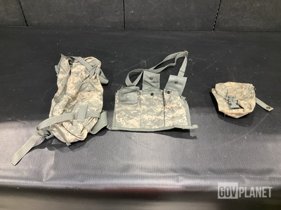 (184) Bandoleers, (54) Waist Packs, (328) Grenade Pouches & Assorted Items