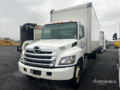 2020 Hino 268 4x2 Van Truck (Inoperable)