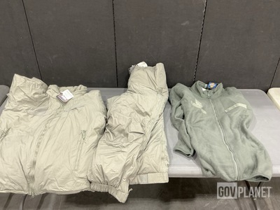 (40) Cold Weather Trousers, (5) Cold Weather Parkas & Assorted Items