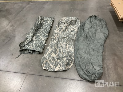 (6) Bivy Covers, (15) Sleeping Bags & Assorted Items