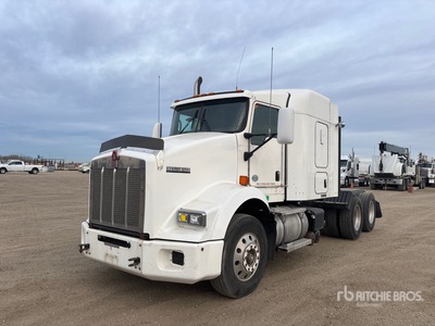 2014 Kenworth T800B 6x4 T/A Sleeper Truck Tractor