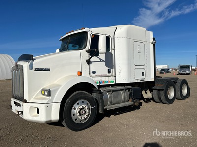 2014 Kenworth T800B 6x4 Ciągnik siodłowy T/A z kabiną sypialną