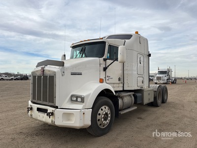 2004 Kenworth T800 6x4 T/A Sleeper Truck Tractor