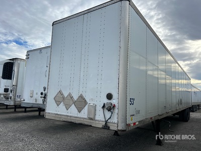 2015 Manac 53 ft x 102 in T/A Van Trailer
