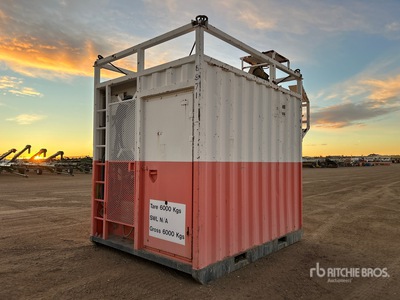 10 ft x 8 ft Skid-Mounted Offshore Workshop