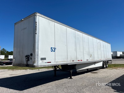 2005 Wabash 53 ft x 102 in T/A Van Trailer