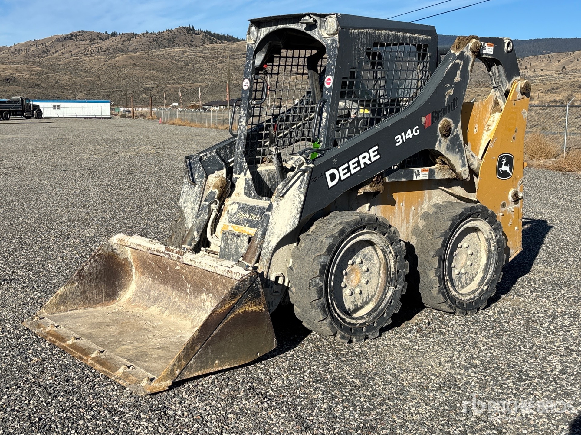 2016 John Deere 314G Skid Steer Loader