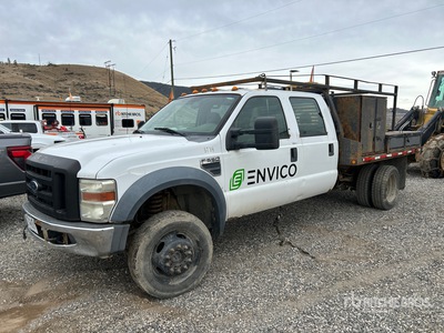 2008 Ford F-550 XL 4x4 Crew Cab Camión Caja Abierta (Inoperable)