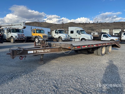 1989 Trail King TK40-2400 20280 lb 24 ft T/A Geräteanhänger