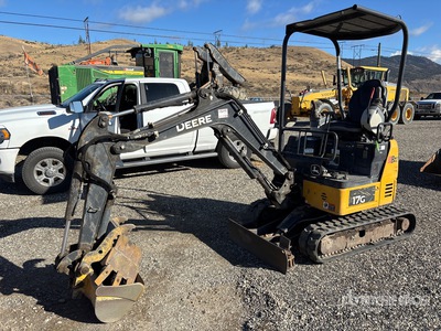 2018 John Deere 17G Mini Excavator
