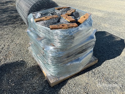 Quantity of (26) Rolls of Galvanized Barbed Wire (Unused)