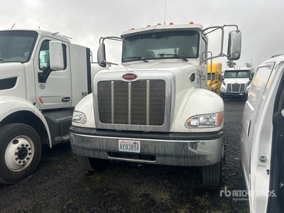 2023 Peterbilt 348 6x4 T/A Day Cab Truck Tractor