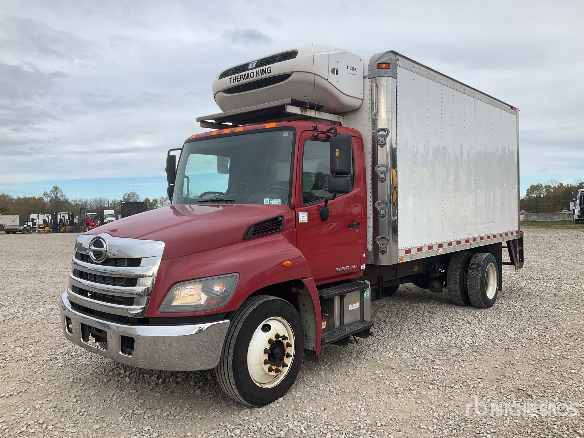2016 Hino 268 4x2 Refrigerated Truck