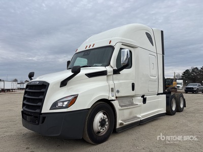 2021 Freightliner Cascadia 126 6x4 T/A Sleeper Truck Tractor