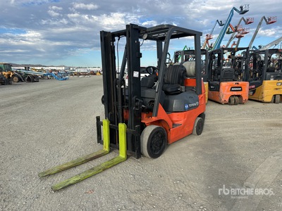 Toyota 7FGCU20 4000 lb Cushion Tire Forklift