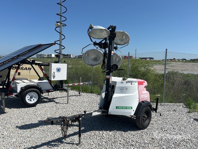 2017 Magnum MLT6SM 6 kW を見 Light Tower