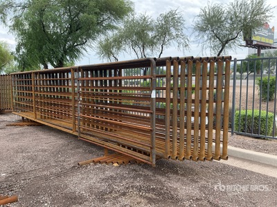 Quantity of (10) Lone Star 26 ft Livestock Panel