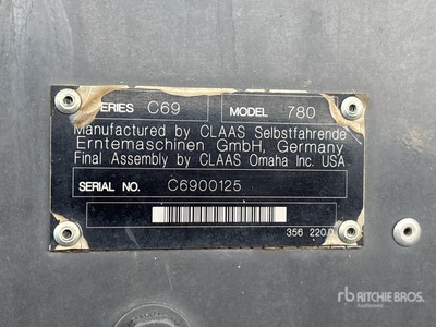 2013 Claas 780 Cosechadora