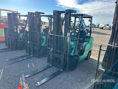 2005 Mitsubishi FGC30N 5750 lb Cushion Tire Forklift