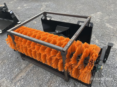 2025 GIYI GY-SE61 61 in Skid Steer Broom (Unused)