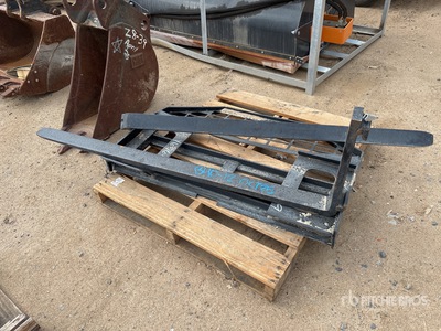 60 in Skid Steer Forks