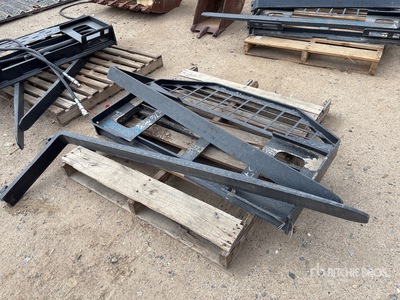 60 in Skid Steer Forks