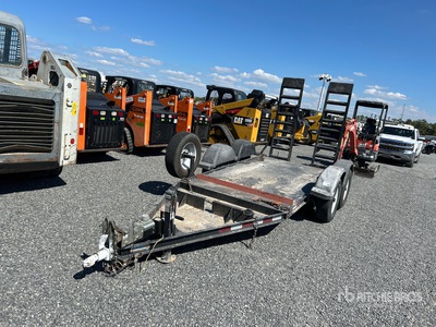 2018 MMDI 510RCMPH 10 ft T/A Remolque Portamaquinaria
