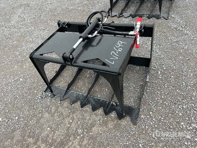 2025 GIYI GY-HWG44C 44 in Skeleton Mini Skid Steer Grapple Bucket (Unused)