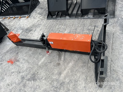 2025 GIYI GY-HLS25 25 in Skid Steer Log Splitter (Unused)