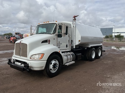 2015 Kenworth T370 4000 gal 6x4 Water Truck