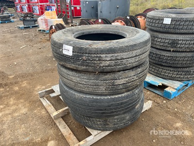 Quantity of (4) 11R22.5 Tires